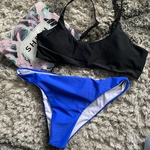 Color block bikini